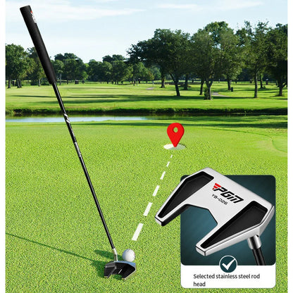 Stand Up Golf Putter with Ball Picker, Low CG, Steel Shaft by HitMyNeed
