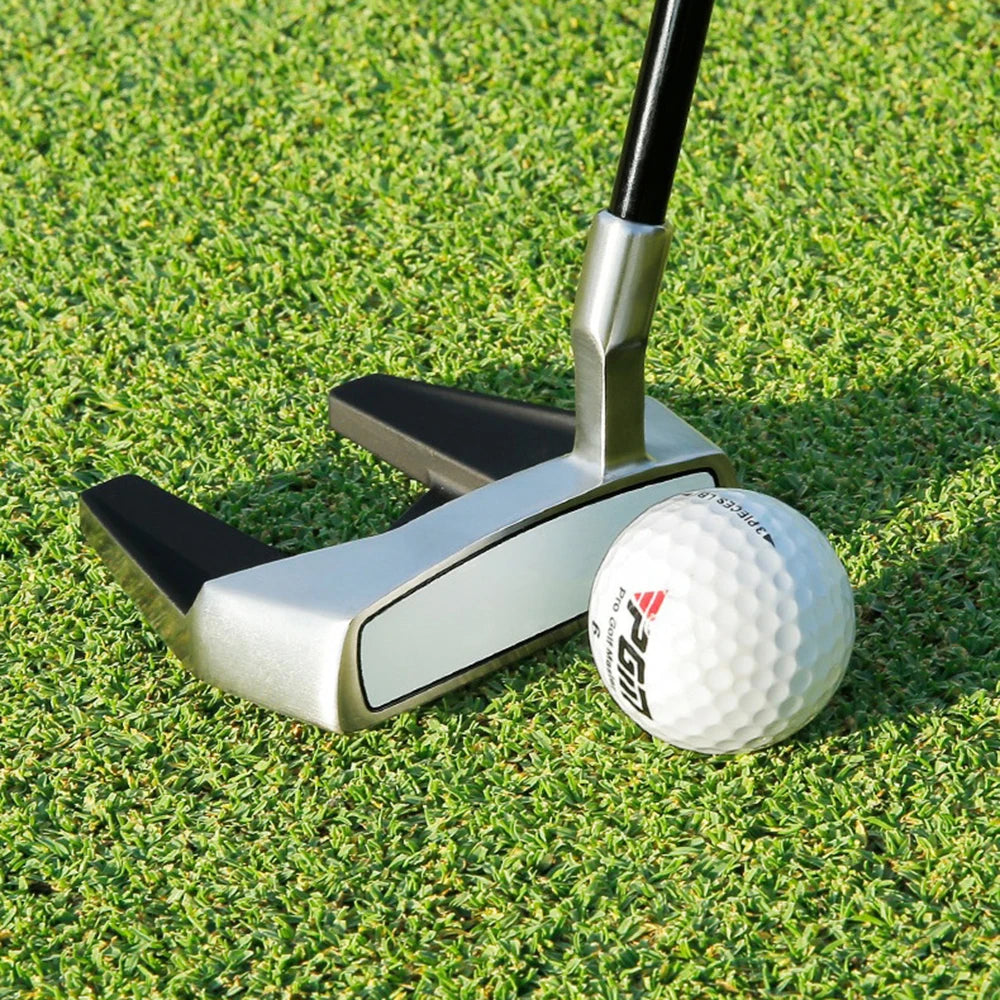 Stand Up Golf Putter with Ball Picker, Low CG, Steel Shaft by HitMyNeed