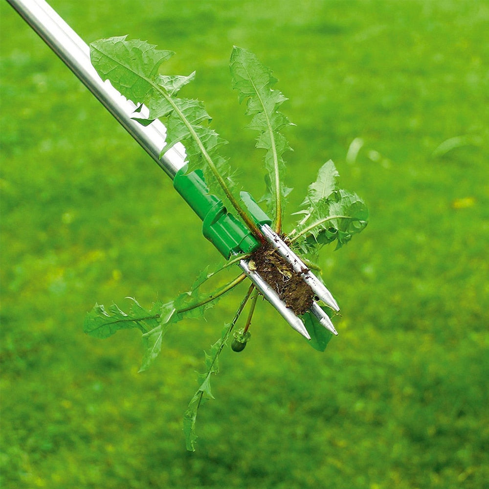 Standing Garden Weed and Root Remover Tool by HitMyNeed