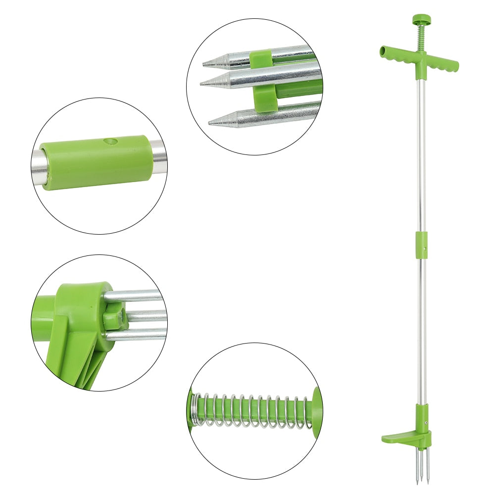Standing Garden Weed and Root Remover Tool by HitMyNeed