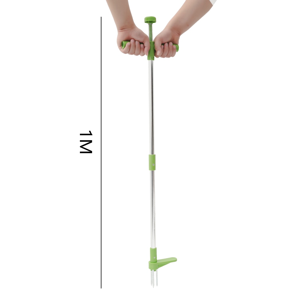 Standing Garden Weed and Root Remover Tool by HitMyNeed