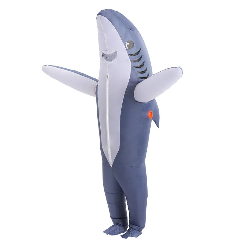 Standing Shark Inflatable Costume for Adults by HitMyNeed