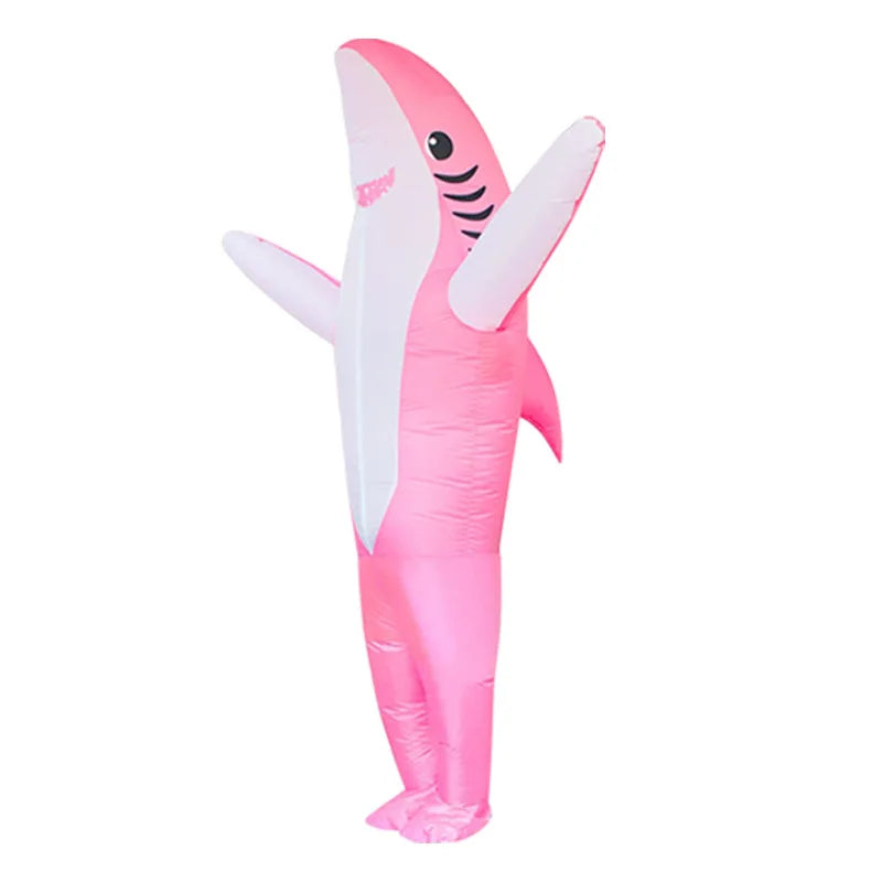 Standing Shark Inflatable Costume for Adults by HitMyNeed