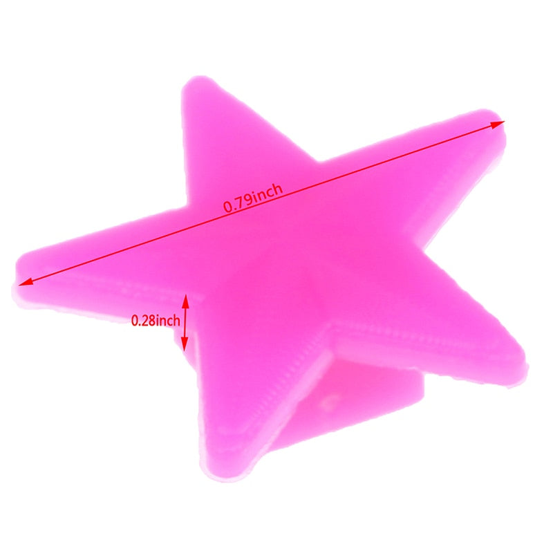 Star Bike Spoke Beads Wheel Decorations (36 Pack) by HitMyNeed