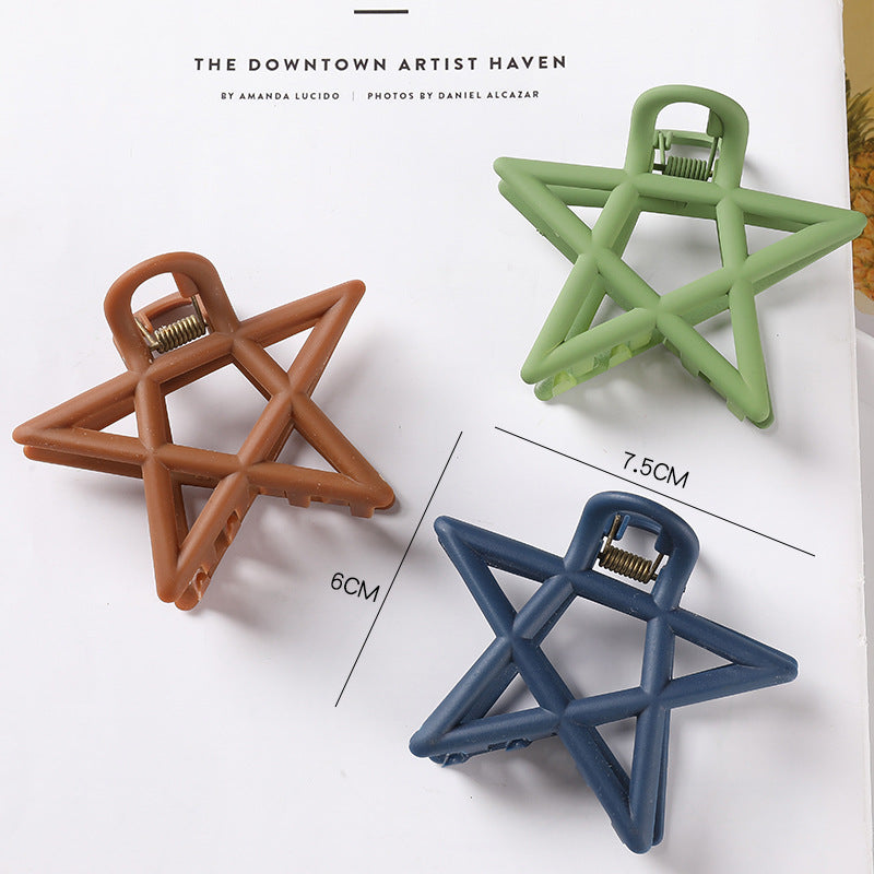 Star Claw Hair Clip for Secure Everyday Styling by HitMyNeed