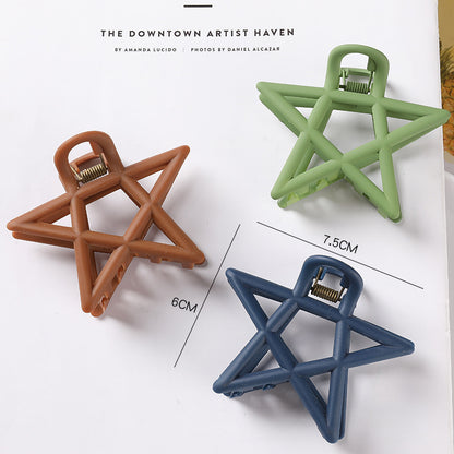 Star Claw Hair Clip for Secure Everyday Styling by HitMyNeed