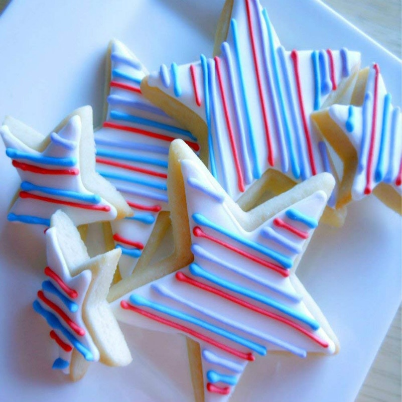 Star Cookie Cutters Set of 3 - Stainless Steel by HitMyNeed