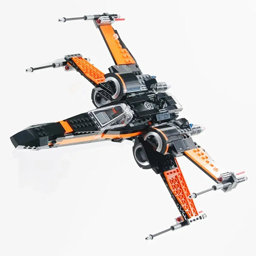 Star MOC X-Wing Fighter Building Block Set 75102 by HitMyNeed