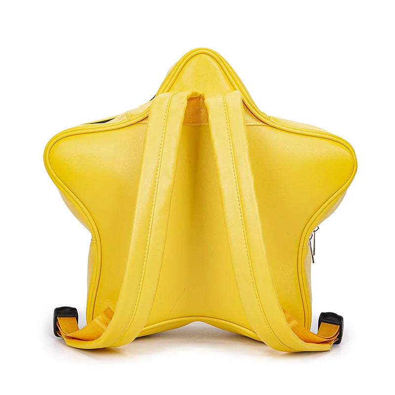 Star Shaped Backpack with Cute Big Eyes Design by HitMyNeed