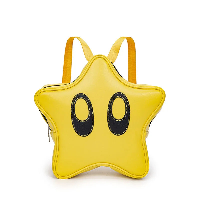 Star Shaped Backpack with Cute Big Eyes Design by HitMyNeed
