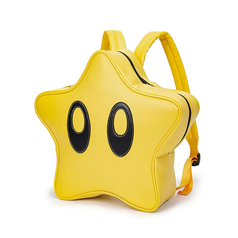 Star Shaped Backpack with Cute Big Eyes Design by HitMyNeed