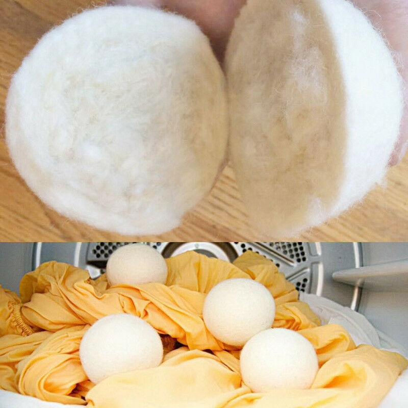 Static Wool Dryer Balls Set of 5 by HitMyNeed