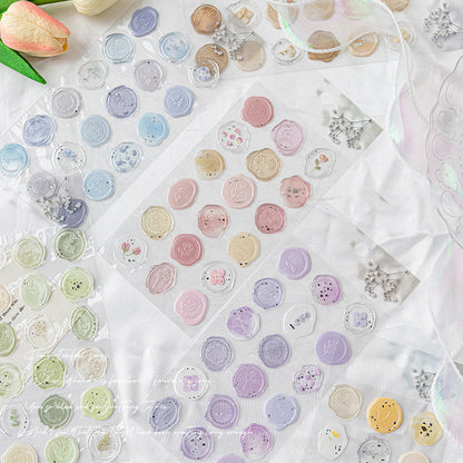 Stationery Letter Seal Stickers, 18 Pcs by HitMyNeed