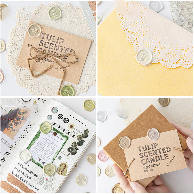 Stationery Letter Seal Stickers, 18 Pcs by HitMyNeed