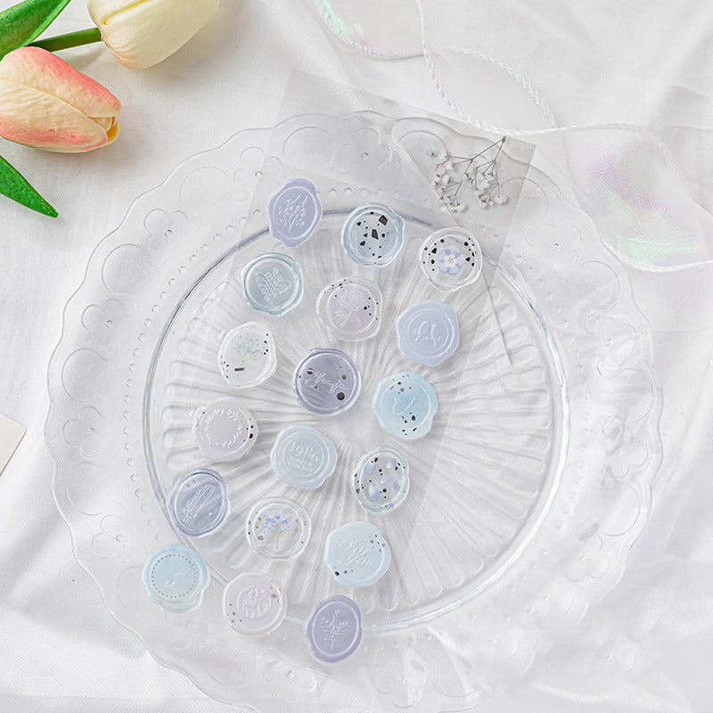 Stationery Letter Seal Stickers, 18 Pcs a by HitMyNeed