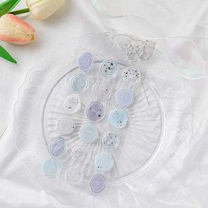 Stationery Letter Seal Stickers, 18 Pcs a by HitMyNeed