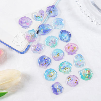 Stationery Letter Seal Stickers, 18 Pcs g by HitMyNeed
