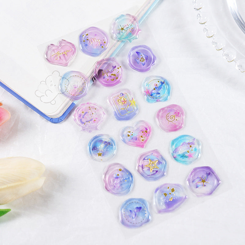 Stationery Letter Seal Stickers, 18 Pcs h by HitMyNeed
