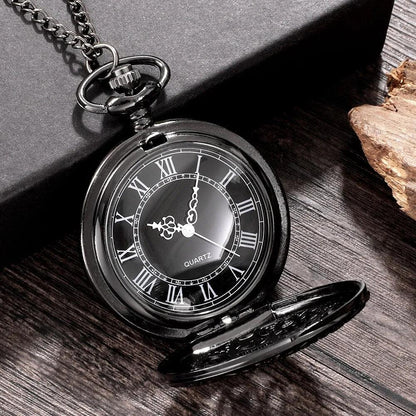 Steampunk Copper Hollow Gear Quartz Pocket Watch by HitMyNeed
