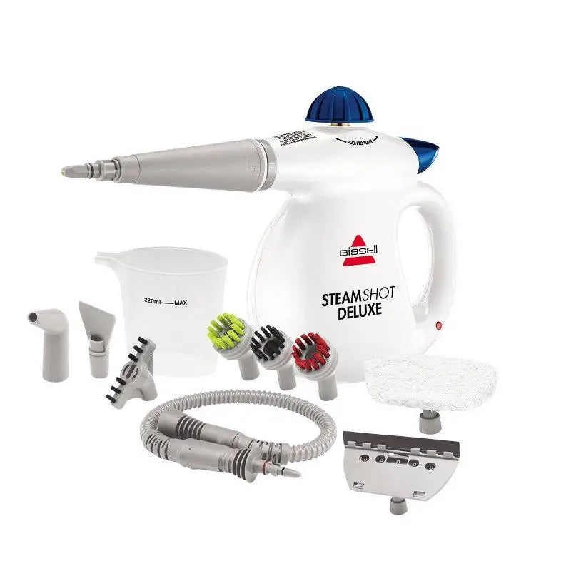 SteamShot Deluxe Hard Surface Steam Cleaner white-39n75 by HitMyNeed