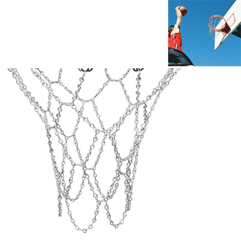 Steel Chain Basketball Net for Outdoor Hoops by HitMyNeed