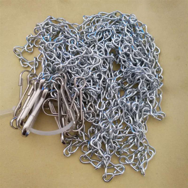 Steel Chain Basketball Net for Outdoor Hoops by HitMyNeed