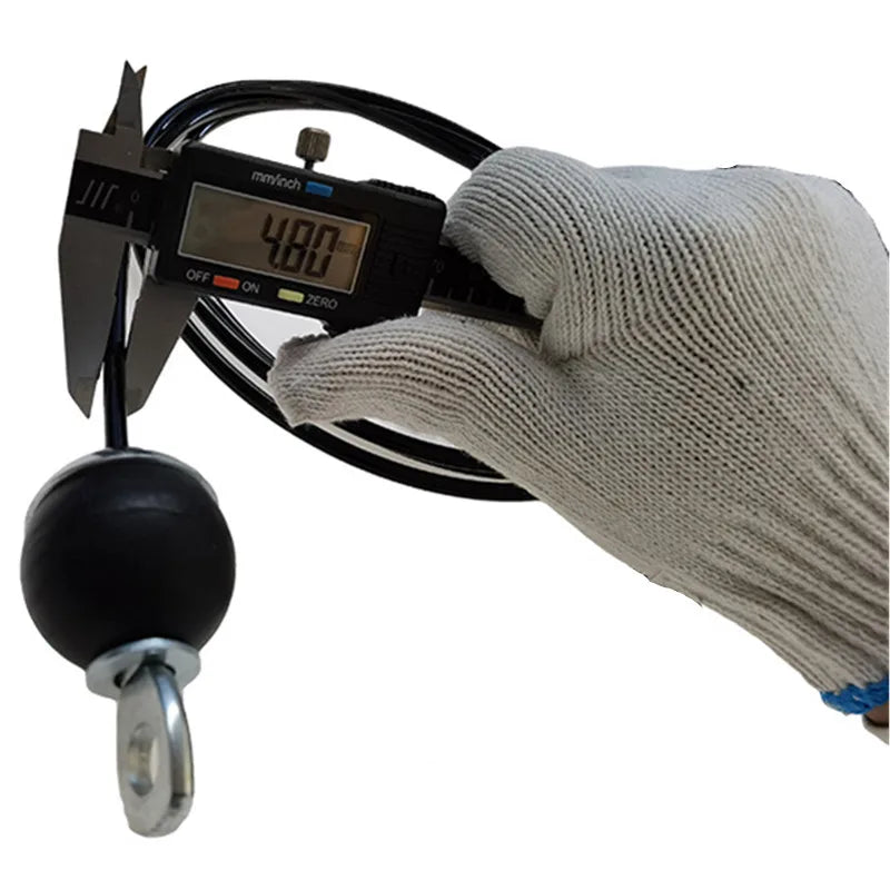 Steel Gym Cable 1.4-2.5m for DIY Pulley Systems by HitMyNeed