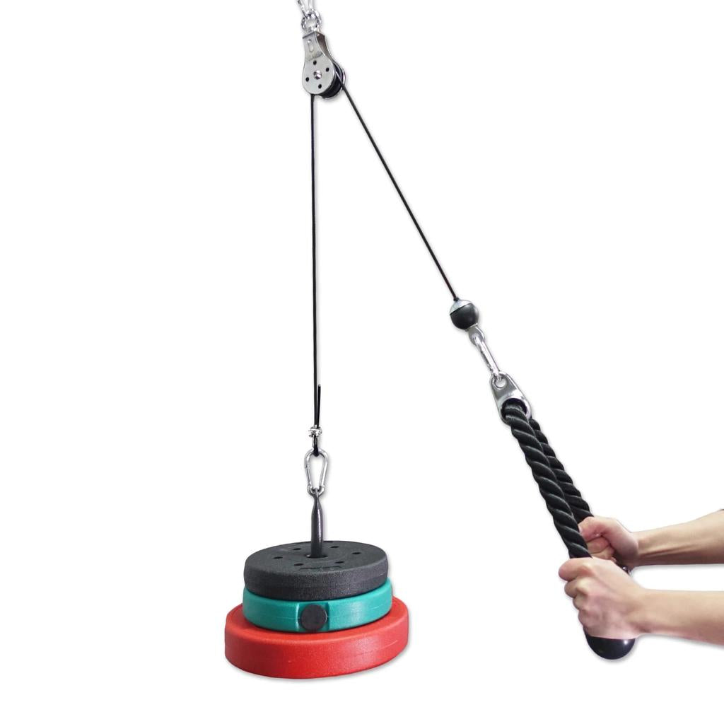 Steel Gym Cable 1.4-2.5m for DIY Pulley Systems by HitMyNeed