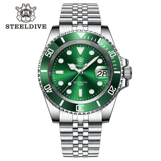 Steeldive 41mm NH35 Automatic Dive Watch 300M 53gr-jbl by HitMyNeed
