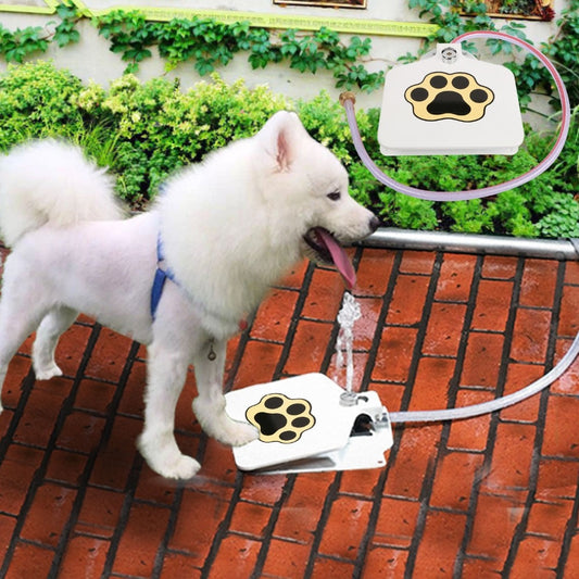 Step-On Pet Drinking Fountain for Fresh Water by HitMyNeed