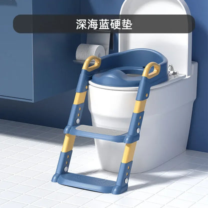 Stepped Kids Toilet Training Ladder & Foldable Stool a by HitMyNeed