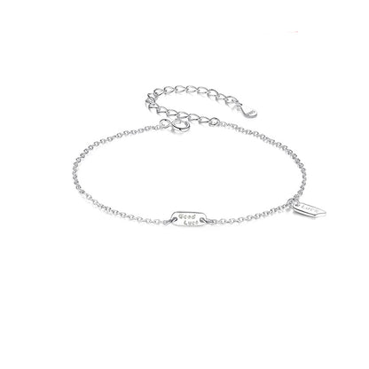Sterling Silver Good Luck Bracelet for Women by HitMyNeed