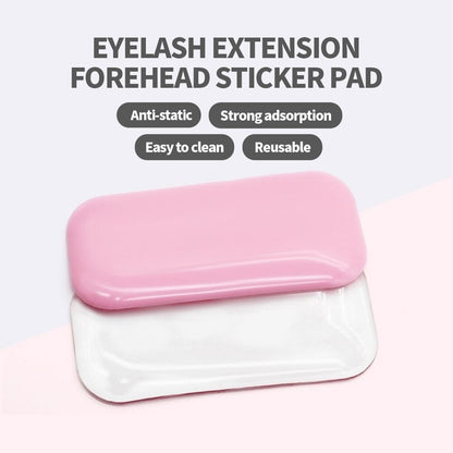 Sticky Silicone Eyelash Pad for Forehead by HitMyNeed