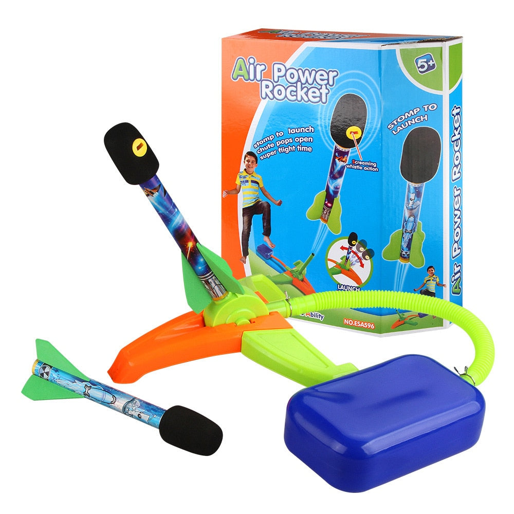 Stomp Rocket Step Launcher Outdoor Toy Set by HitMyNeed