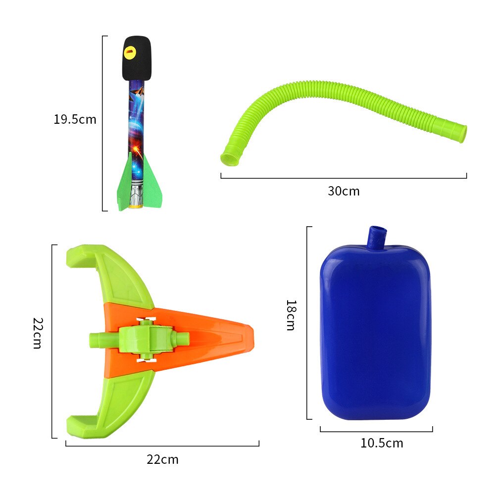 Stomp Rocket Step Launcher Outdoor Toy Set by HitMyNeed