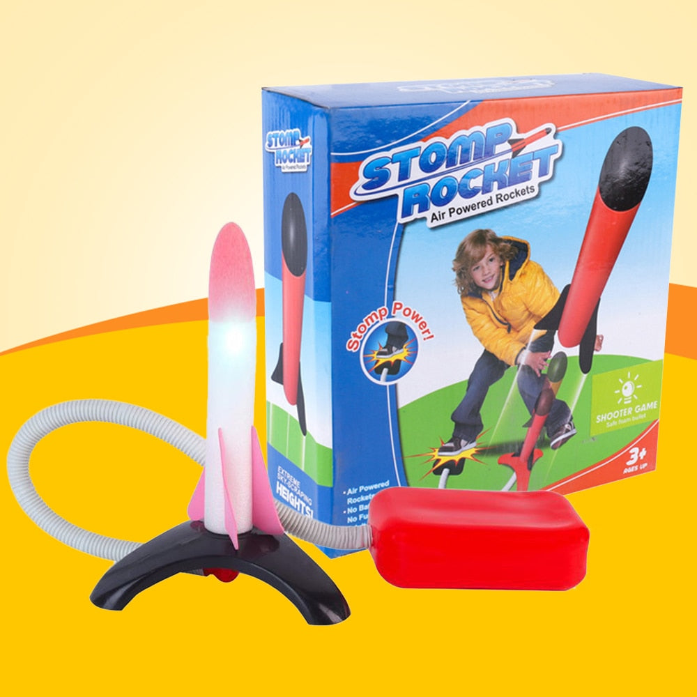 Stomp Rocket Stunt Plane with LED Lights by HitMyNeed