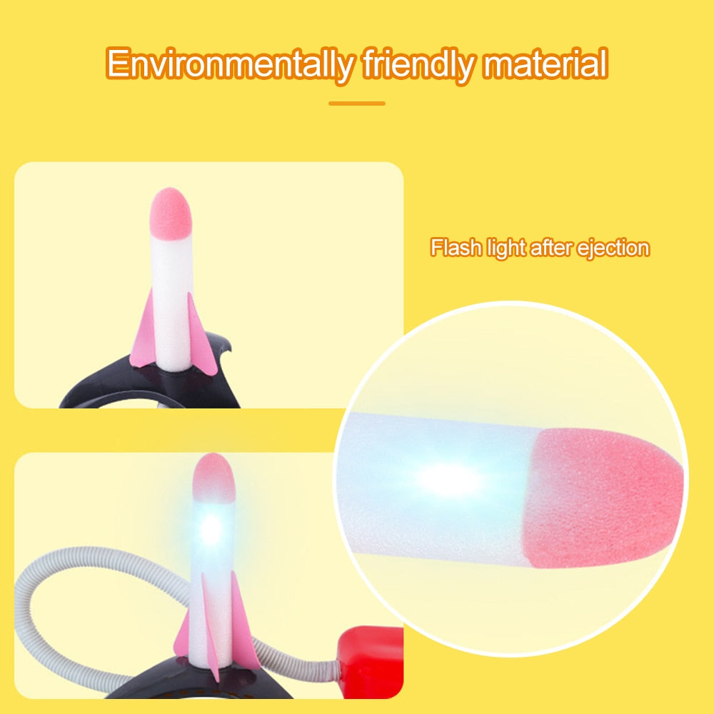 Stomp Rocket Stunt Plane with LED Lights by HitMyNeed