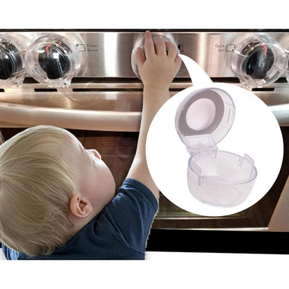 Stove Knob Covers Child Safety Set (2 Pack) by HitMyNeed