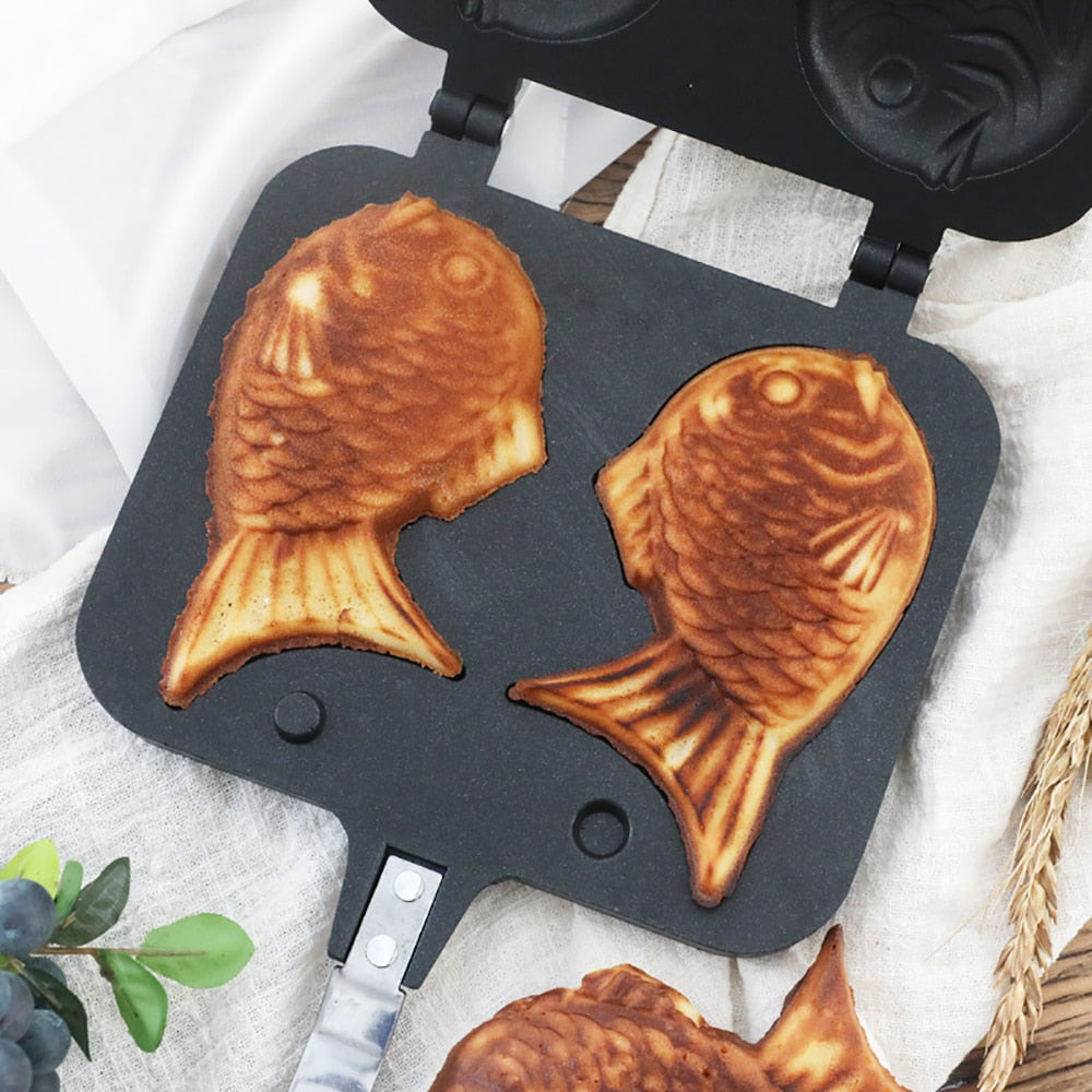 Stovetop Taiyaki Mold Japanese Waffle Maker by HitMyNeed