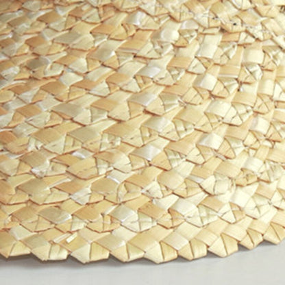 Straw Visor Hat Summer Cap for Sun Protection by HitMyNeed