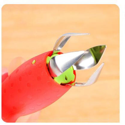 Strawberry Corer Portable Stem Remover Tool by HitMyNeed