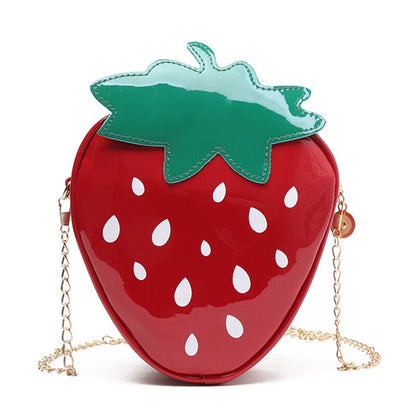 Strawberry Crossbody Bag for Women by HitMyNeed