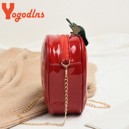 Strawberry Crossbody Bag for Women by HitMyNeed