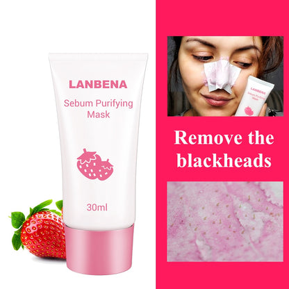 Strawberry Nose Pore Strips Blackhead Remover Set by HitMyNeed