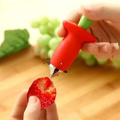 Strawberry Stem and Leaf Remover Tool by HitMyNeed