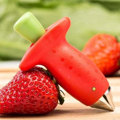 Strawberry Stem Remover Stainless Steel Huller by HitMyNeed