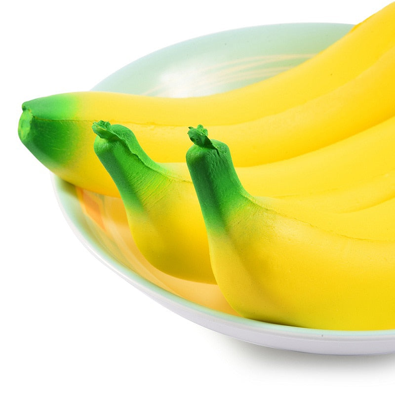 Stress Relief Banana Squishy Toy 19cm by HitMyNeed