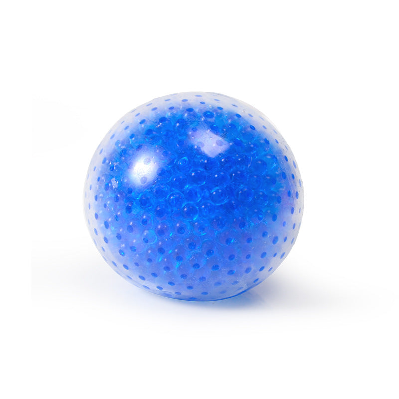 Stress Relief Fidget Squishy Ball 7cm blue by HitMyNeed