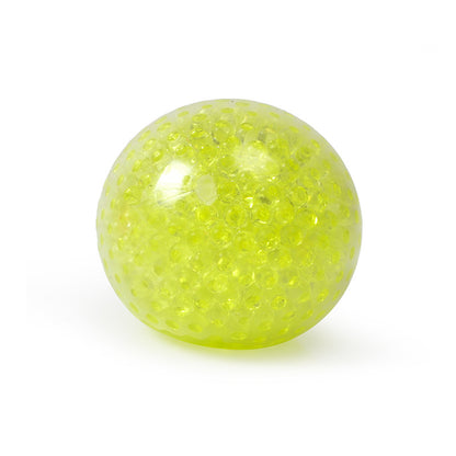 Stress Relief Fidget Squishy Ball 7cm yellow by HitMyNeed