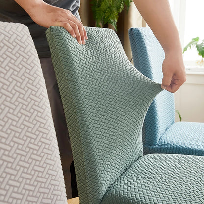 Stretch Elastic Universal Chair Cover for Dining Chairs by HitMyNeed